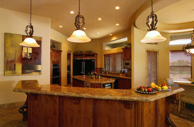 Curved Kitchen Islands on This Kitchen Has Everything The Homeowner Wants And Needs A